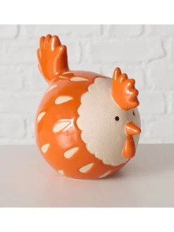 Boltze Dekofiguren & -Objekte<2er-Set: Dekofiguren "Agathy" in Orange/ Creme - (H)12 cm
