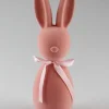 AM Design Dekofiguren & -Objekte<2er-Set: Dekofiguren ''Hase'' in Rosa - (B)5,5 x (H)18 x (T)5 cm