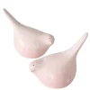 Boltze Dekofiguren & -Objekte<2er-Set: Dekofiguren "Nany" in Rosa - (H)11 cm