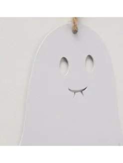 Boltze Wohndekoration<2er-Set: Dekohänger "Ghostie" in Weiß