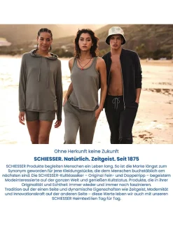 Schiesser Badtextilien|Badtextilien<2er-Set: Duschtücher "Turin" in Beige