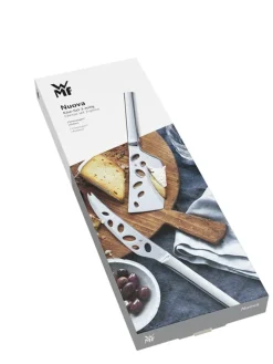 WMF Gedeckter Tisch<2er-Set: Edelstahl-Käse-Set ''Nuova 233''