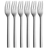 WMF Gedeckter Tisch<6er-Set: Edelstahl-Kuchengabeln ''Nuova 233'' - (L)16 cm