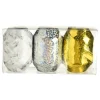 Depot Partyzubehör & -Dekoration<4er-Set: Eiknäuel "Fancy" in Silber/ Gold - 4x 3 Stück (à 15 m)
