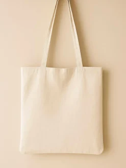 Samimi Einkaufstaschen & -Trolleys<2er-Set: Einkaufstaschen in Beige - (L)40 x (B)35 cm