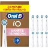 Oral-B Technik|Zahn & Mundpflege<8er-Set: Ersatz-Bürstenköpfe "iO Sanfte Reinigung" in Weiß