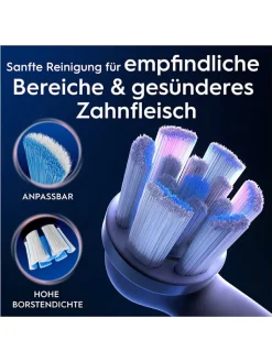 Oral-B Technik|Zahn & Mundpflege<8er-Set: Ersatz-Bürstenköpfe "iO Sanfte Reinigung" in Weiß
