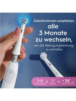 Oral-B Technik|Zahn & Mundpflege<8er-Set: Ersatz-Bürstenköpfe "iO Sanfte Reinigung" in Weiß