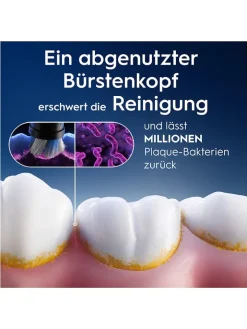 Oral-B Technik|Zahn & Mundpflege<8er-Set: Ersatz-Bürstenköpfe "iO Sanfte Reinigung" in Weiß