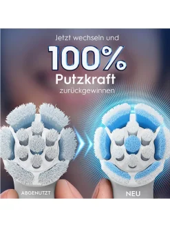 Oral-B Technik|Zahn & Mundpflege<8er-Set: Ersatz-Bürstenköpfe "iO Sanfte Reinigung" in Weiß