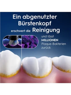Oral-B Technik|Zahn & Mundpflege<8er-Set: Ersatz-Bürstenköpfe "iO Radiant White" in Weiß