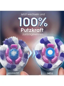 Oral-B Technik|Zahn & Mundpflege<8er-Set: Ersatz-Bürstenköpfe "iO Radiant White" in Weiß