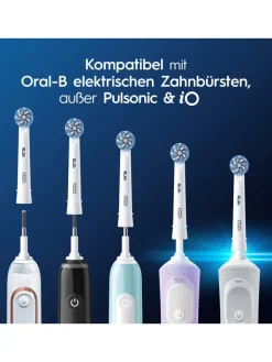 Oral-B Zahn & Mundpflege<8er-Set: Ersatz-Bürstenköpfe "Pro Sensitive Clean" in Weiß
