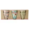 Rice Gedeckter Tisch<6er-Set: Espressobecher in Bunt - 80 ml