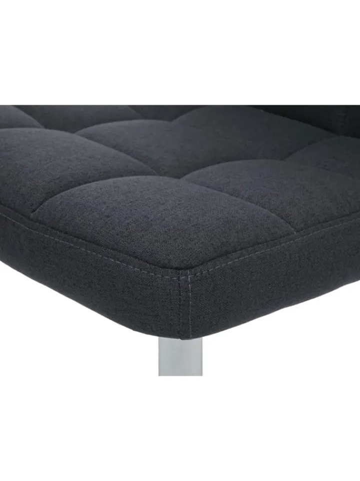 MCW Möbel-Sets<2er-Set Esszimmerstuhl Cadiz drehbar, Dunkelgrau