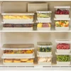 Violeta Home Aufbewahren & Servieren<12er-Set: Frischhaltedosen in Grau/ Transparent