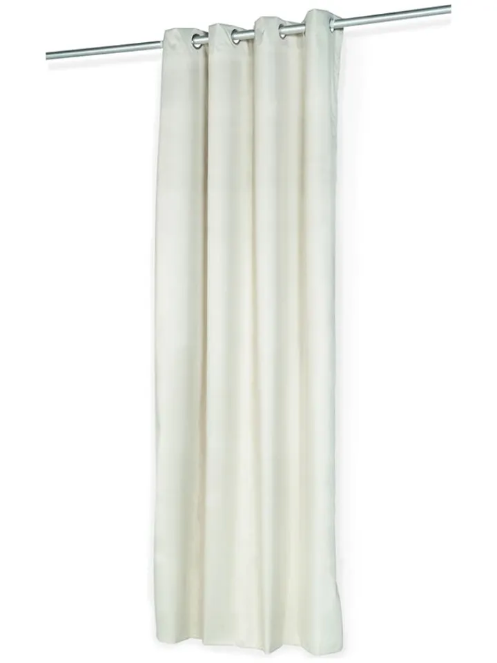 IDOMYA Essentials Gardinen, Jalousien & Rollos<2er-Set: Gardine in Beige - (L)240 x (B)135 cm