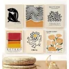 ABERTO DESIGN Wanddekoration<6er-Set: Gerahmte Kunstdrucke - (L)48 x (B)33 cm