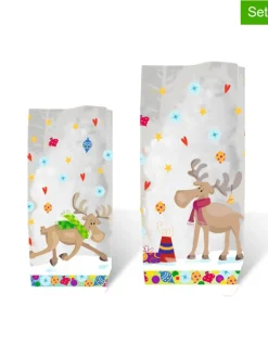 URSUS Partyzubehör & -Dekoration<10er-Set: Geschenktüten in Transparent/ Bunt