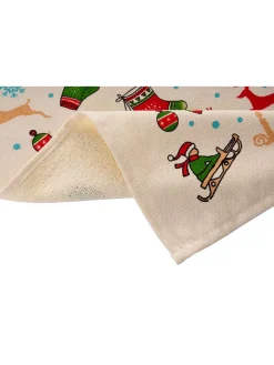 Colourful Cotton Küchentextilien|Tisch- & Küchentextilien<2er-Set: Geschirrtücher in Beige