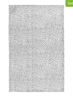Eulenschnitt Küchentextilien<2er-Set: Geschirrtücher "Punkte" in Weiß/ Schwarz - (L)70 x (B)45 cm