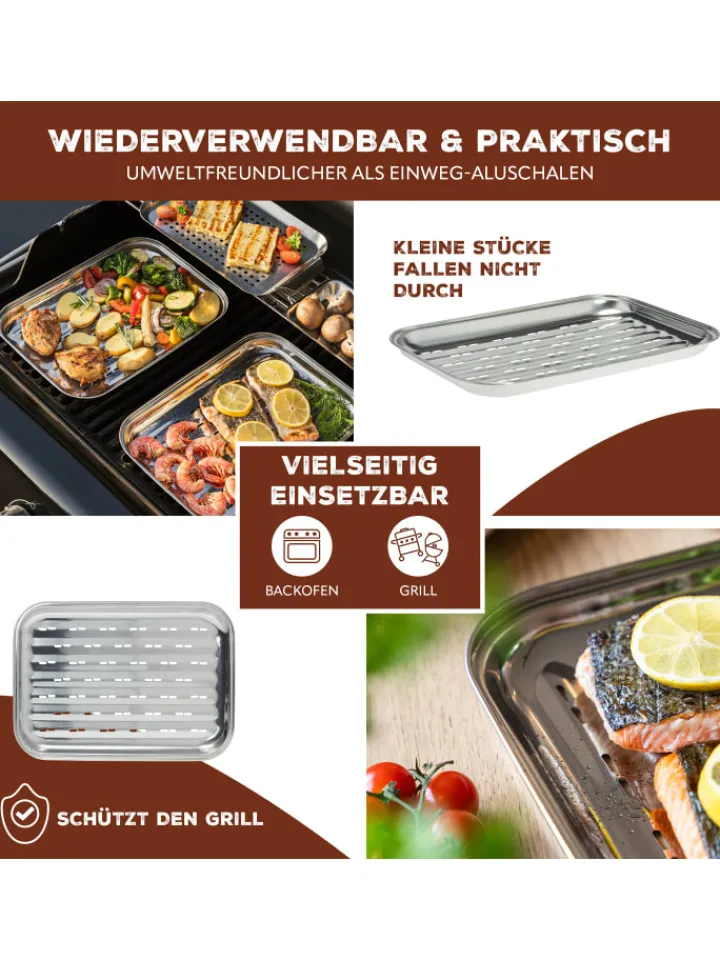 bremermann Grillen<4-er-Set Grillschale