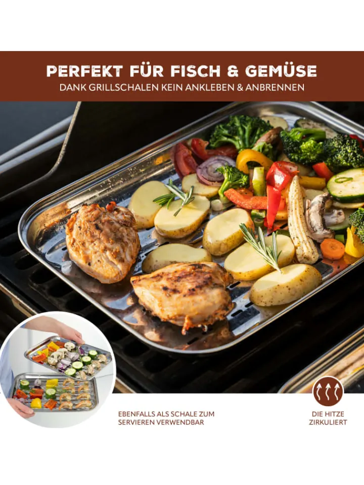 bremermann Grillen<4-er-Set Grillschale