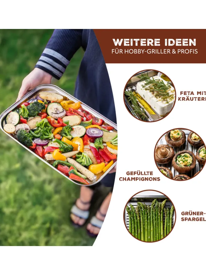 bremermann Grillen<4-er-Set Grillschale