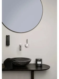 Blomus Badtextilien|Badtextilien<2er-Set: Gästehandtücher "Caro" in Schwarz - (L)30 x (B)30 cm
