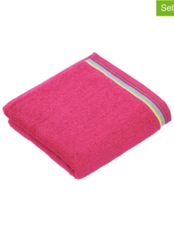 Vossen Badtextilien|Badtextilien<2er-Set: Gästehandtücher "Soley" in Pink