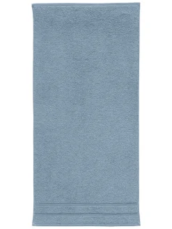 UNCOVER BY SCHIESSER Badtextilien<4er-Set: Handtücher "Brooklyn" in Hellblau