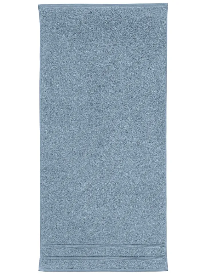 UNCOVER BY SCHIESSER Badtextilien<4er-Set: Handtücher "Brooklyn" in Hellblau