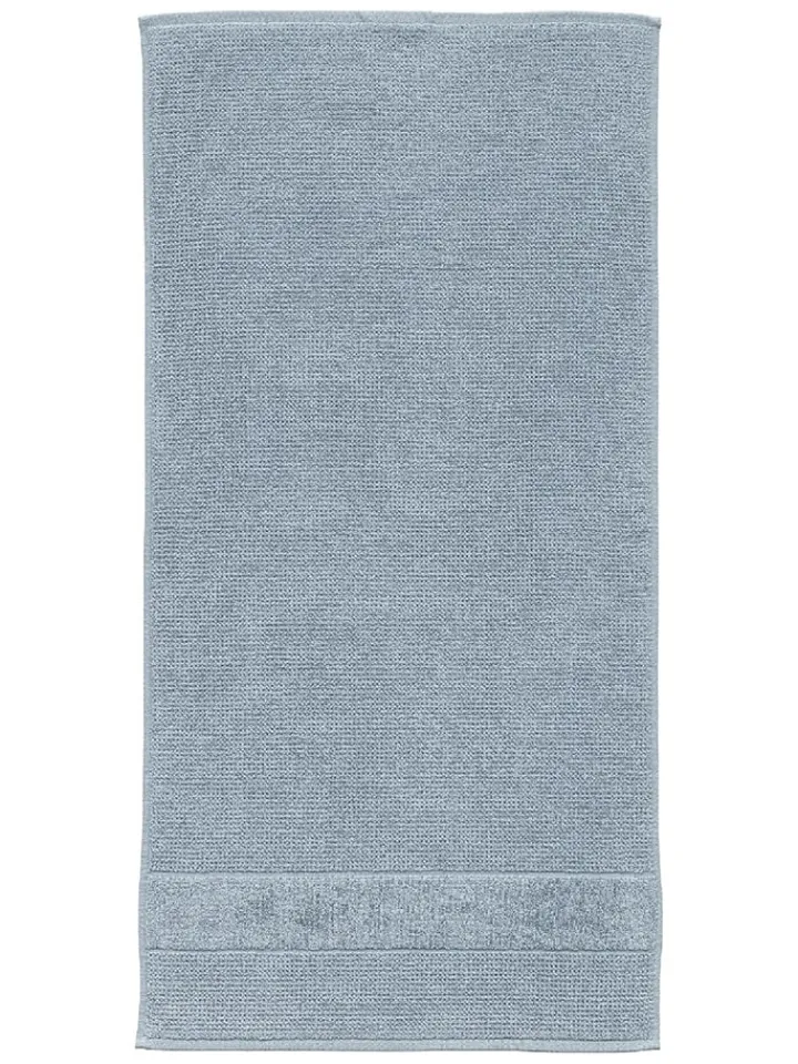 Schiesser Badtextilien|Badtextilien<4er-Set: Handtücher "Turin" in Hellblau