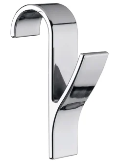 Wenko Badaccessoires<4er-Set: Handtuchhaken in Silber - (H)10,5 cm