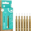 happybrush Zahn & Mundpflege<4er-Set: Interdentalbürsten "SuperClean ISO 3" in Natur