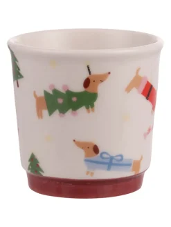 Villa d´Este Gedeckter Tisch<4er-Set: Kaffeebecher ''Natoletto'' in Bunt - 100 ml