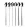 WMF Gedeckter Tisch<6er-Set: Kaffeelöffel in Silber - (L)22 cm