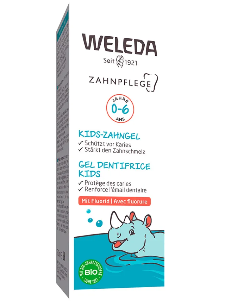 Weleda Technik|Zahn & Mundpflege<3er-Set: Kids-Zahngel mit Fluorid, je 50 ml