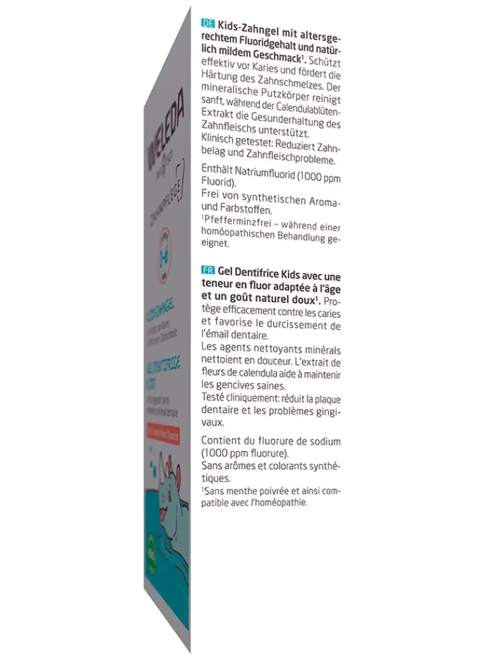 Weleda Technik|Zahn & Mundpflege<3er-Set: Kids-Zahngel mit Fluorid, je 50 ml