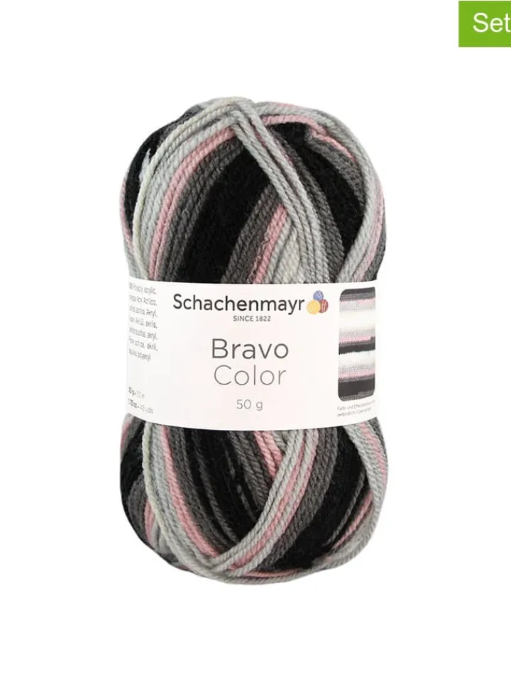 Schachenmayr since 1822 Kreativbedarf & Do-It-Yourself<20er-Set: Kunstfasergarne ''Bravo Color'' in Bunt - 20x 50 g
