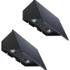lumisky Außenleuchten<2er-Set: LED-Außenleuchten "Blinky" in Schwarz