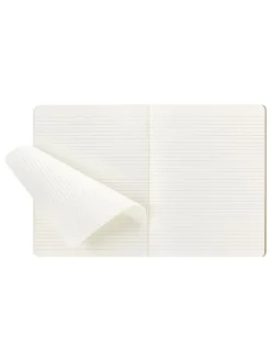 Moleskine Büro- & Schulbedarf<4er-Set: Linierte Notizbücher in Hellbraun - (B)19 x (H)25 cm