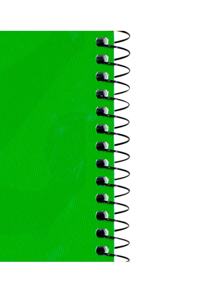 Oxford Büro- & Schulbedarf<2er-Set: Linkshänder-Collegeblöcke " - Lineatur 38" in Grün - DIN A4