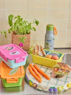 Rice Kreativbedarf & Do-It-Yourself<2er-Set: Lunchbox-Sticker "Sweet Jungle" in Bunt