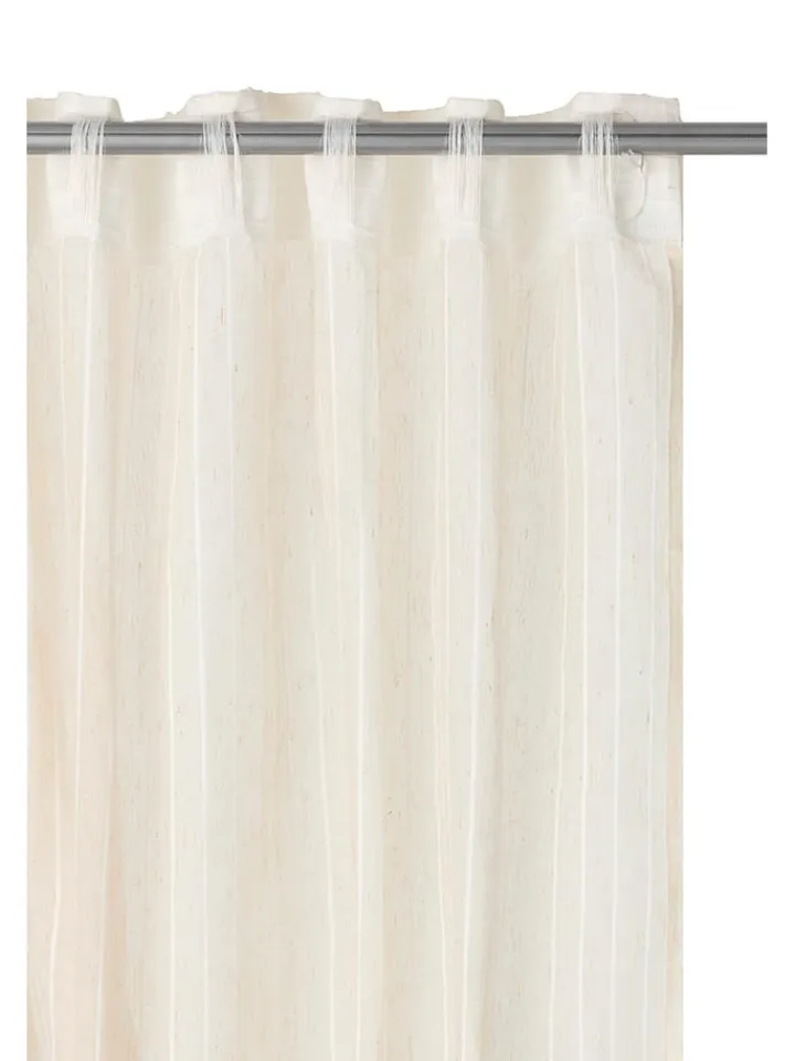 Ellos Home Gardinen, Jalousien & Rollos<2er-Set: Mehrbandgardinen "Cornelia" in Beige