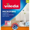 Vileda Putz- & Waschutensilien<4er-Set: Mikrofaser-Staubtücher in Orange - (L)40 x (B)30 cm