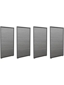 MCW Gartenmöbel<4er-Set Paneele für Pergola 46, Anthrazit
