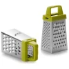 Ibili Koch- & Backutensilien<2er-Set: Reiben in Silber/ Khaki - (H)7 cm