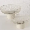 Boltze Dekoschalen<2er-Set: Schalen "Cindy" in Creme