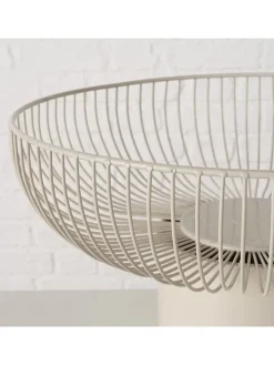 Boltze Dekoschalen<2er-Set: Schalen "Cindy" in Creme